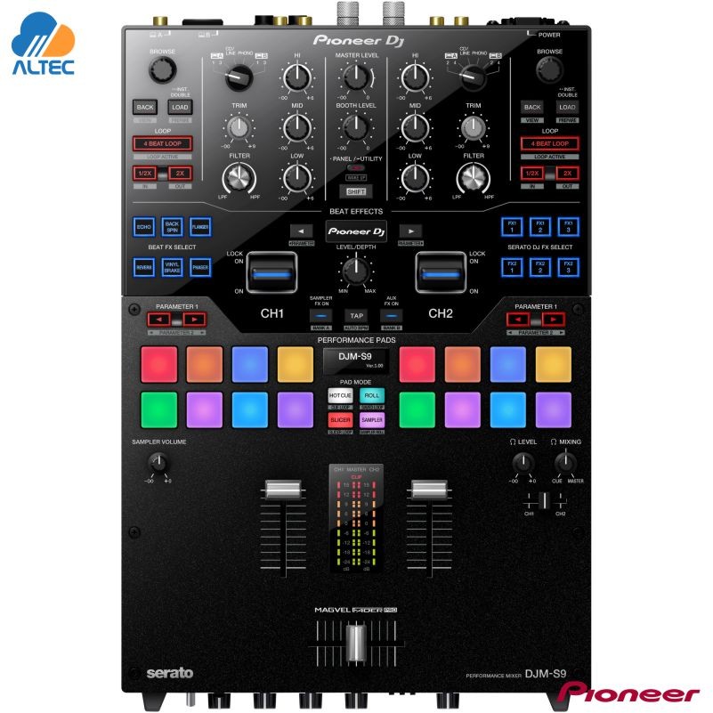 Pioneer DJM-S9 Mesa de Mezclas de 2 Canales para Serato DJ Pro