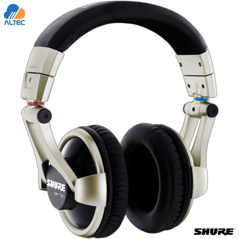 SHURE SRH750DJ aud fonos dj over ear cerrados