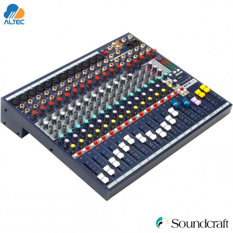 Soundcraft EFX12 - Consola de 12 Canales con Procesador de Efectos