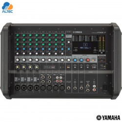 Yamaha EMX7 - 1400w - 12 entradas de audio - mezcladora amplificada