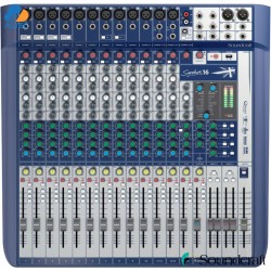 Soundcraft SIGNATURE 16 - mezcladora con efectos e interfaz de audio