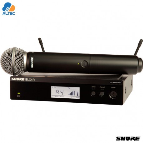 SHURE BLX24R SM58 Sistema Microfono Inalambrico