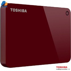 Toshiba Canvio Advance 1TB USB 3.0 2.5pulg Rojo Disco Duro Externo