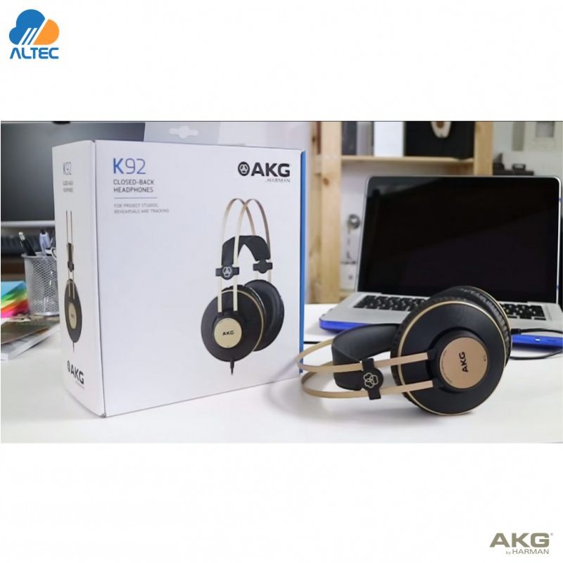 Akg K92. Auriculares estudio para quienes se inicien en el mundo del audio  profesional. - Pon música en tus orejas