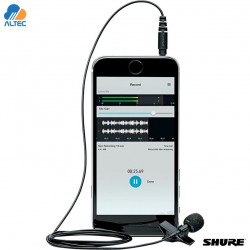 SHURE MOTIV MVL - micrófono de solapa para smartphones y tablets