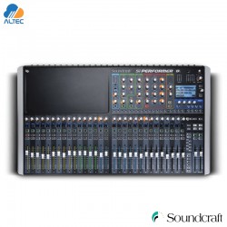 Soundcraft SI PERFORMER 3 - mezcladora de audio digital e iluminacion
