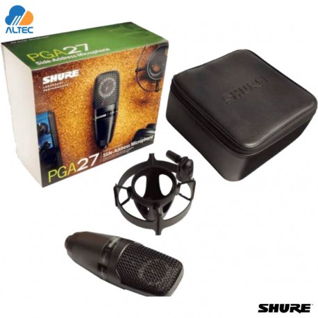 SHURE PGA27 LC - Micrófono de Condensador