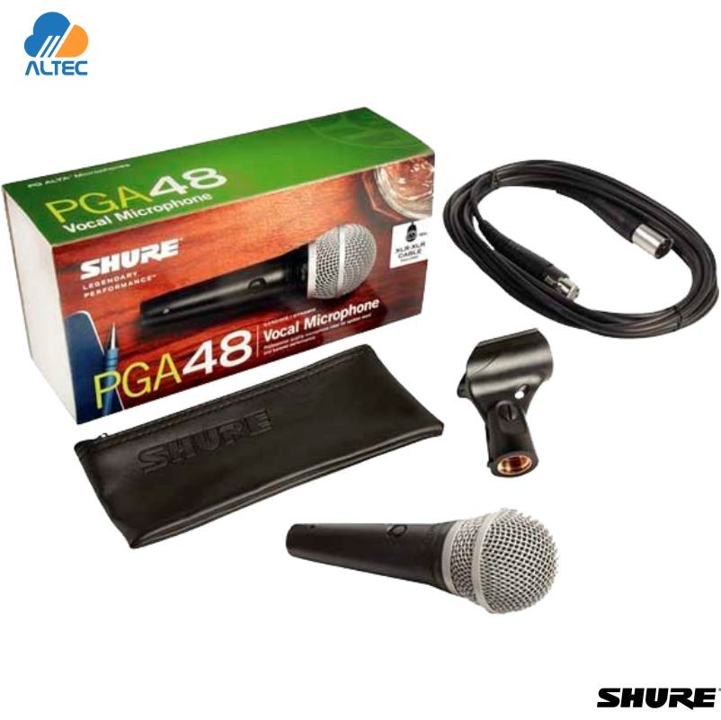 Micrófono profesional Micrófono de grabación con cable de micrófono vocal  súper cardioide dinámico de mano con soporte de rotación