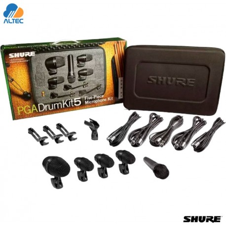 SHURE PGADRUMKIT5 - kit de micrófono de bombo