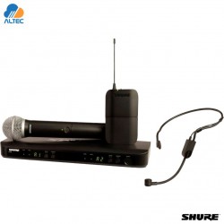 SHURE BLX1288/P31 - sistema inalámbrico con micrófono de mano y de vincha