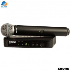 SHURE BLX24/B58 - sistema inalámbrico de mano para voz, con micrófono Beta 58A