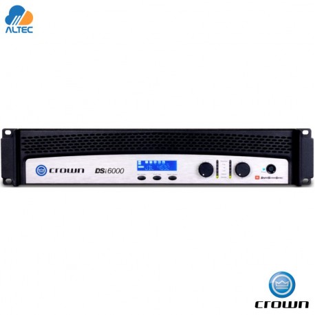 CROWN DSI 6000 - 2 Canales 2100W a 4Ω amplificador