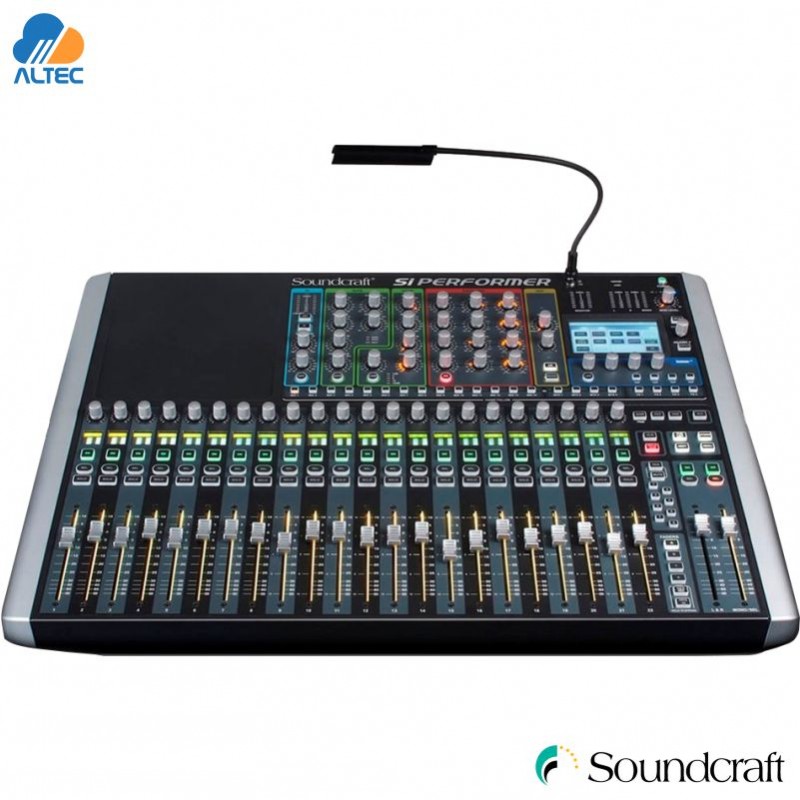 Soundcraft Si Performer 2 - mezcladora de audio digital e iluminacion