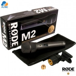 RODE M2 - micrófono condensador supercardioide para presentaciones en vivo