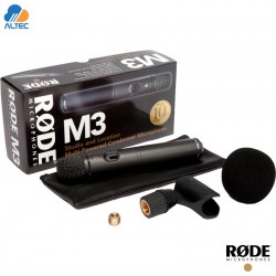 RODE M3 - micrófono condensador de estudio, escenario o exteriores