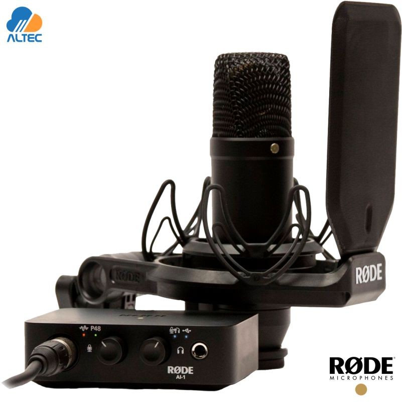 Rode NT1-A-MP Micrófono de condensador cardioide vocal estéreo de estudio