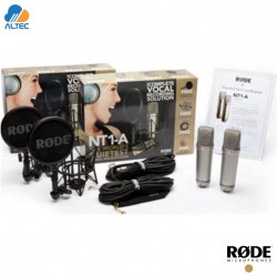 RODE NT1-A Matched Pair - micrófono condensador cardioide doble vocal e instrumentos