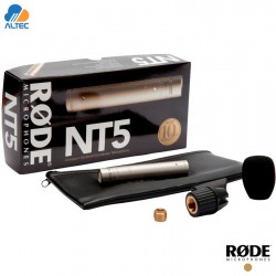 RODE NT5 - micrófono condensador cardioide compacto, cápsula de1/2 pulgada
