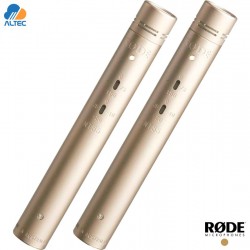 RODE NT55 Matched Pair - micrófono condensador doble para instrumentos cápsula de 1/2 pulgada