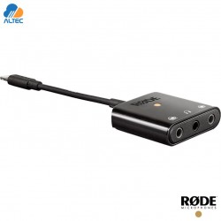 RODE SC6-L - interfaz para conectar 2 micrófonos TRRS y 1 audífono a dispositivos apple