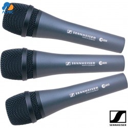 SENNHEISER 3-PACK E 835 - 3 micrófonos vocal cardioide