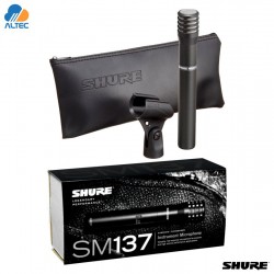 SHURE SM137-LC - micrófono condensador profesional para instrumentos