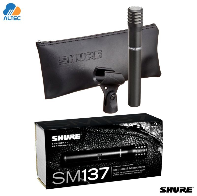 Shure SM137-LC Micrófono condensador de instrumento