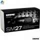 SHURE SM27-SC - microfono de condensador cardioide