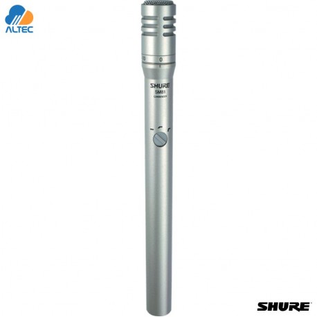 SHURE SM81-LC - microfono de condensador de instrumentos