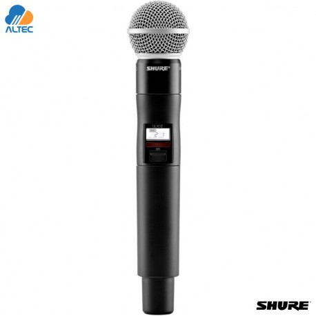 SHURE QLXD2/SM58 - transmisor de microfono QLXD2 con capsula SM58