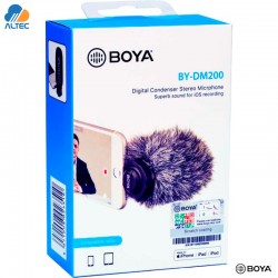 Boya BY-DM200 - micrófono digital para Iphone o Ipad con conector Lightning