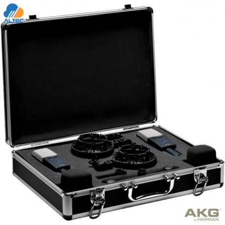 AKG C414 XLS ST - par combinado de microfonos de condensador multipatron de diafragma grande