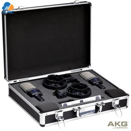 AKG C214 Macthed Pair - set stereo de microfonos de condensador