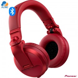 Pioneer HDJ-X5BT-R - audifonos dj over ear cerrados bluetooth rojos