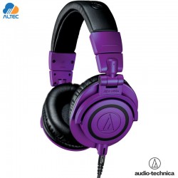 Audio-Technica ATH-M50x - audifonos profesionales de monitoreo morado