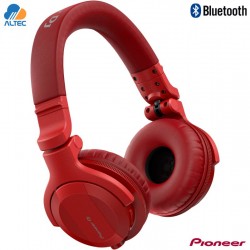 Pioneer HDJ-CUE1BT-K - audifonos para dj rojo con cable e inalambrico