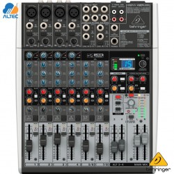 Behringer XENYX X1204USB - mezcladora de 12 entradas con efectos e interfaz de audio