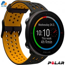 Polar Vantage M2 - reloj deportivo - ritmo cardíaco y GPS integrado gris amarillo