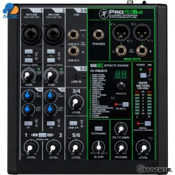 MACKIE PROFX6V3 - mezcladora de 6 entradas con efectos e interfaz de audio