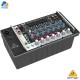 Behringer Europower PMP500MP3 - mezcladora amplificada de 500 vatios y 8 canales MP3, reverberación, opción inalámbrica
