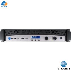 CROWN CDI 4000 - 2 canales 1200W @ 4Ω, 70V / 140V amplificador