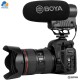 Boya BY-BM3051S - micrófono shotgun stereo y mono