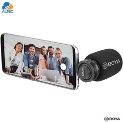 Boya BY-DM100 - micrófono estéreo digital para teléfonos android con conector USB-C