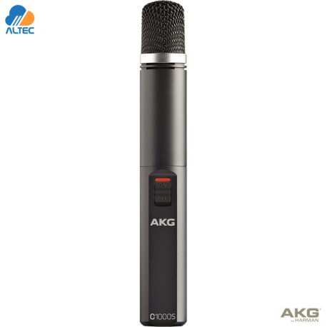 AKG C1000S MK4 - micrófono de condensador de diafragma pequeño de alto rendimiento