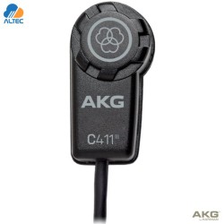 AKG C411PP - captador de vibraciones de condensador en miniatura de alto rendimiento