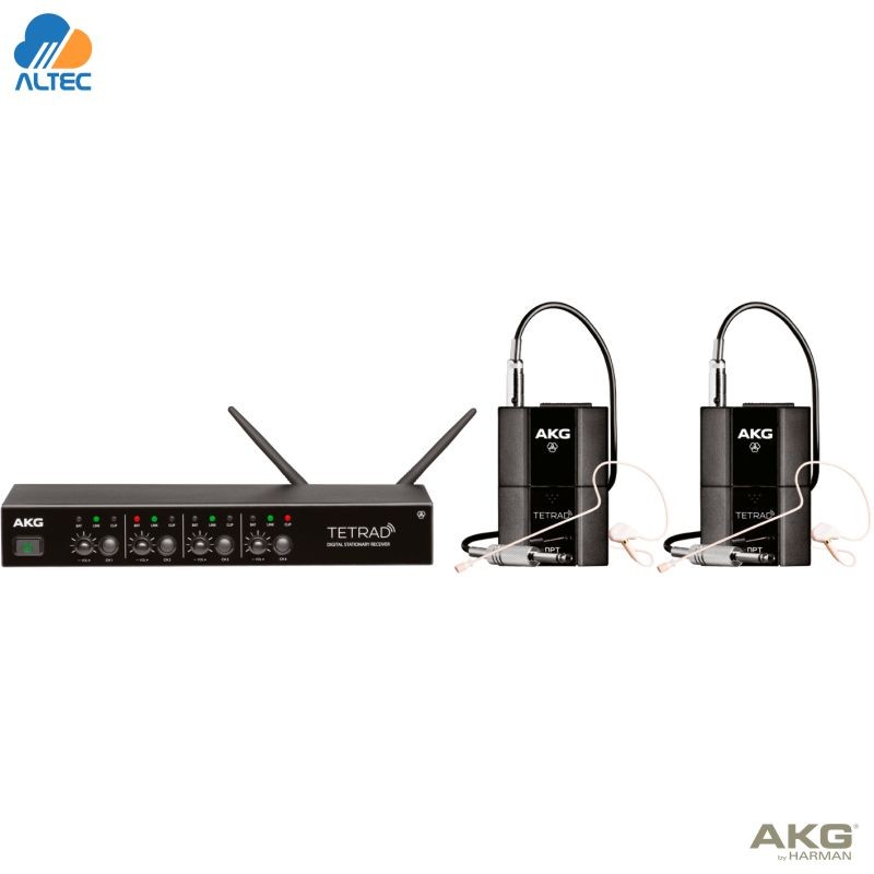 ◎AKG DMS TETRAD Performer Set ワイヤレスシステム AKG DMS Tetrad - Digital Wireless Performer Set 3459H00020 B&H