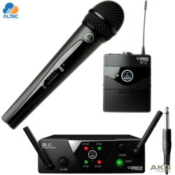 AKG WMS40 MINI DUAL VOCAL INSTRUMENTAL SET - sistema de 2 micrófonos inalámbricos
