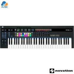 Novation 61SL MKIII - teclado secuenciador controlador MIDI