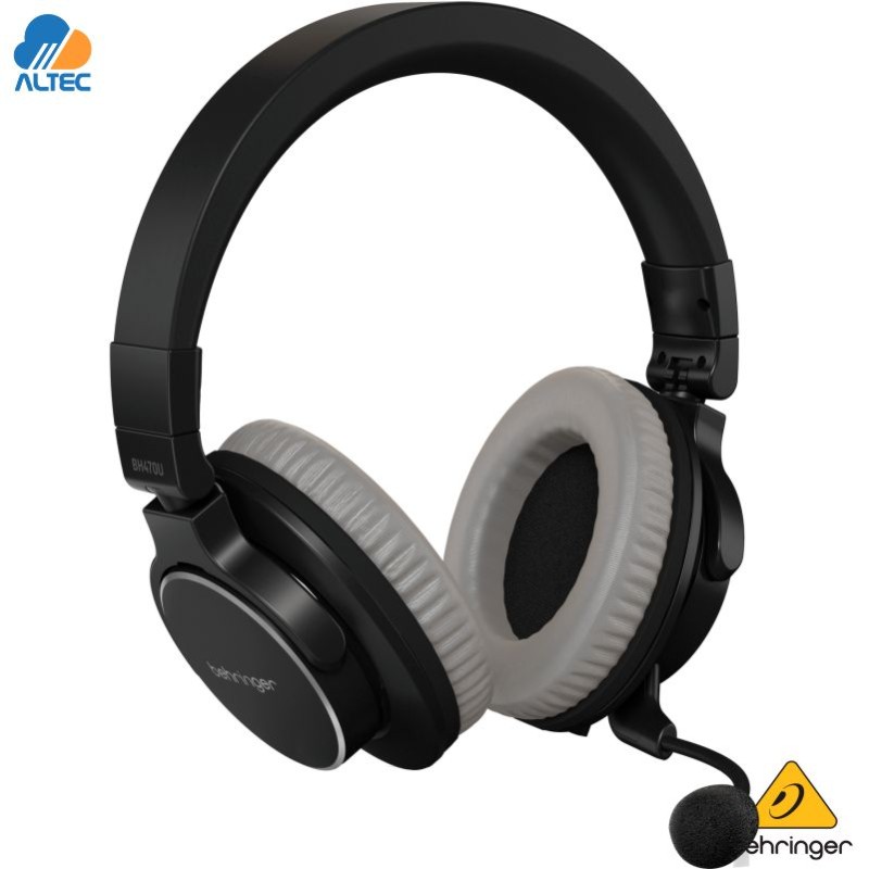 Behringer BH470U Stereo Headset - USB With Detachable Microphone
